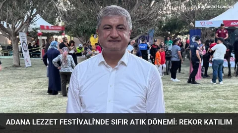 Adana Lezzet Festivali’nde sıfır atık dönemi: Rekor katılım