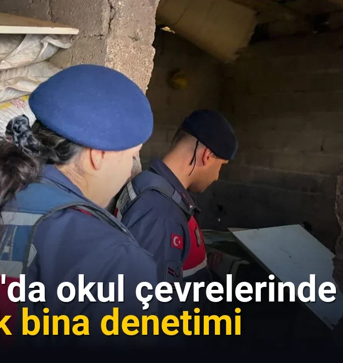 Adana'da okul çevrelerinde metruk bina denetimi
