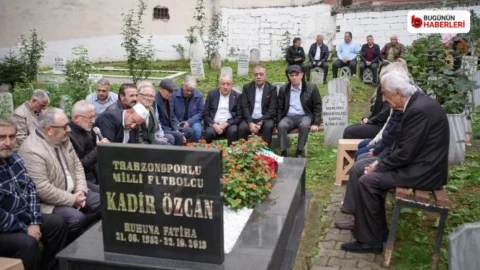 Akçaabat’ta anma: Kadir Özcan kabri başında unutulmadı
