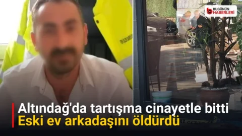 Altındağ’da tartışma cinayetle bitti: Eski ev arkadaşını öldürdü
