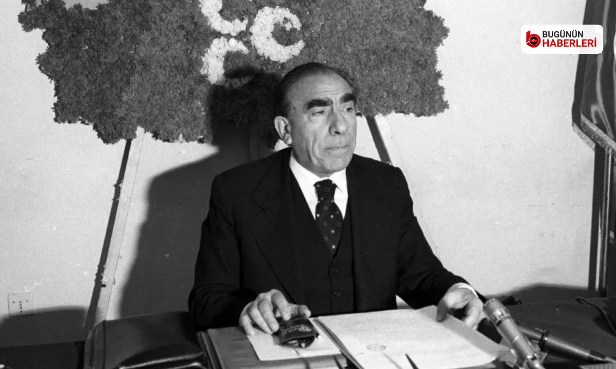 Ankara’da Mustafa Destici’den Alparslan Türkeş anıları