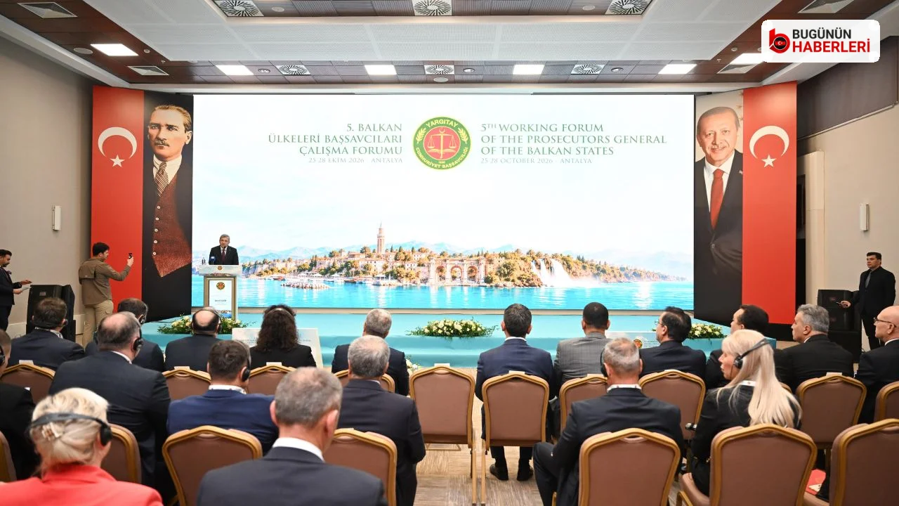 Antalya’da 5. balkan Ülkeleri Başsavcıları Forumu başladı