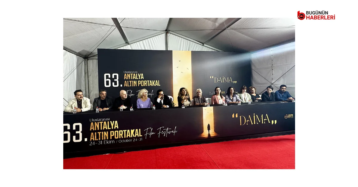Antalya’da Tatlı Maya filminin dünya prömiyeri yapıldı