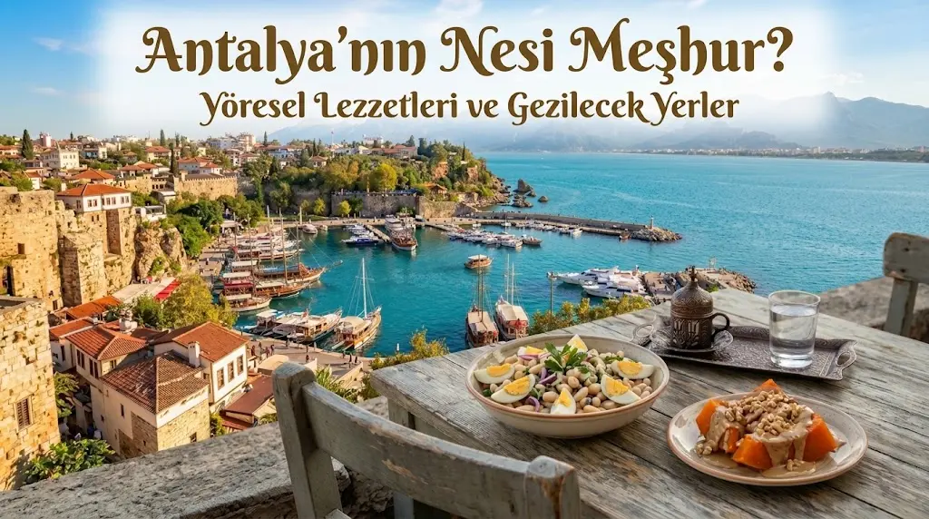 Antalya’nın Nesi Meşhur? Yemekleri ve Gezilecek Yerler
