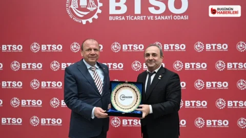 Bursa iş dünyasında temas: KIRCAALİSİAD’dan BTSO’ya ziyaret