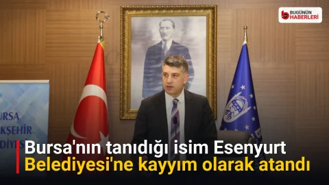 Bursa’nın tanıdığı isim Esenyurt Belediyesi’ne kayyım olarak atandı