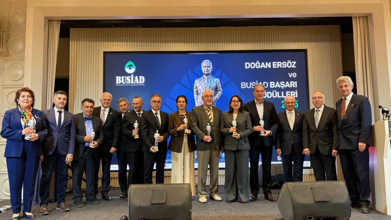 BUSİAD 29. Başarı Ödülleri sahiplerini buldu