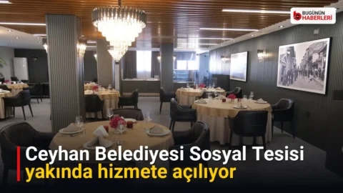 Ceyhan Belediyesi Sosyal Tesisi yakında hizmete açılıyor