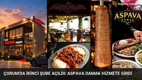 Çorum’da ikinci şube açıldı: Aspava Damak hizmete girdi
