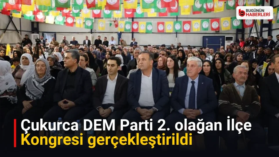 Çukurca DEM Parti 2. olağan İlçe Kongresi gerçekleştirildi