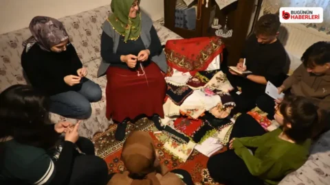 Denizli’de ‘Sandıktaki Hafıza’ projesi: Yazma oyaları incelendi