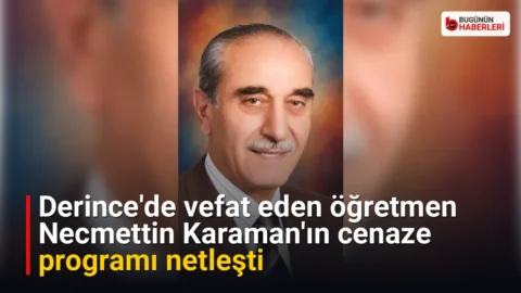 Derince’de vefat eden öğretmen Necmettin Karaman’ın cenaze programı netleşti