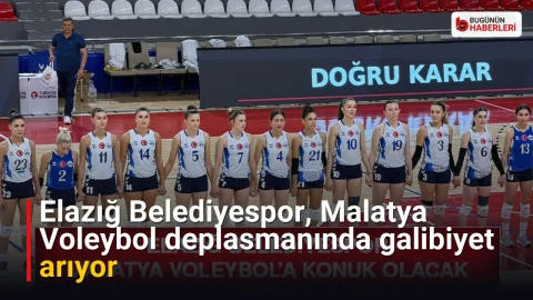 Elazığ Belediyespor, Malatya Voleybol deplasmanında galibiyet arıyor