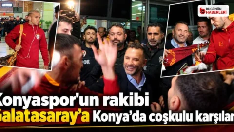 Galatasaray kafilesi Konya’da: Konyaspor maçı kadrosu açıklandı