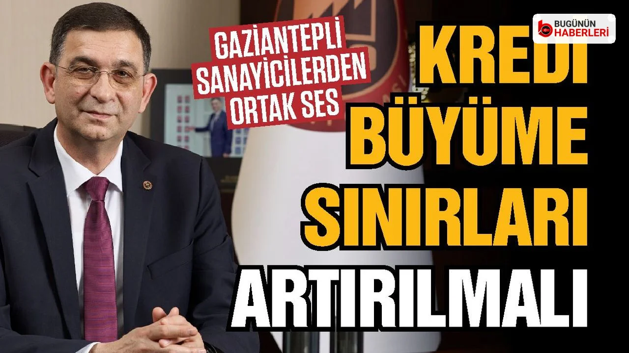 Gaziantep Sanayi Odası’ndan kredi büyüme sınırı çağrısı