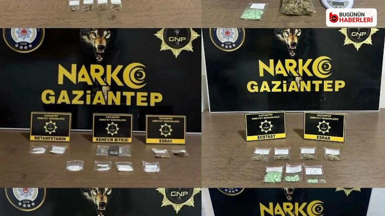 Gaziantep’te narko operasyon: 294 şüpheli yakalandı