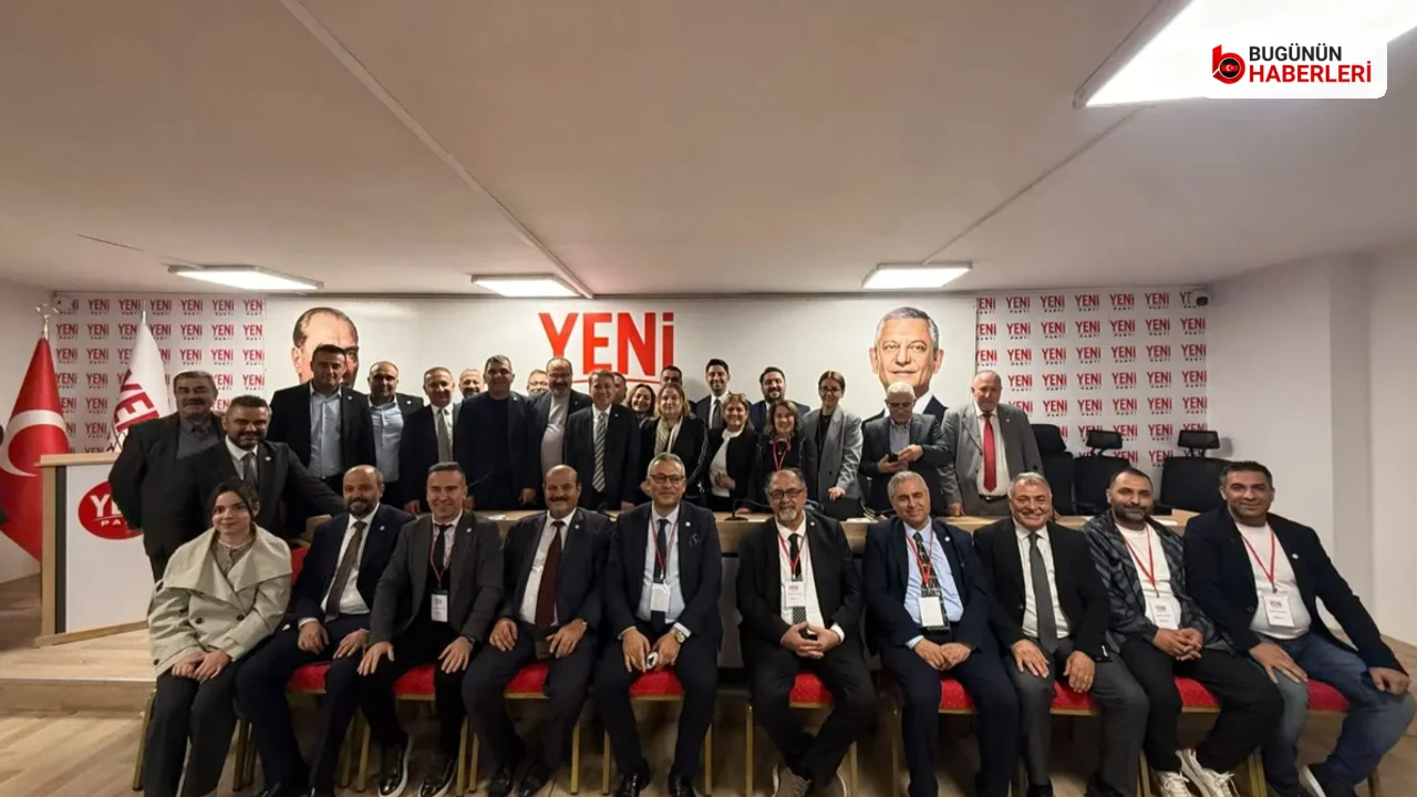 Gaziantep’te Yeni Parti il yönetimi açıklandı: Yeni kadro göreve başladı