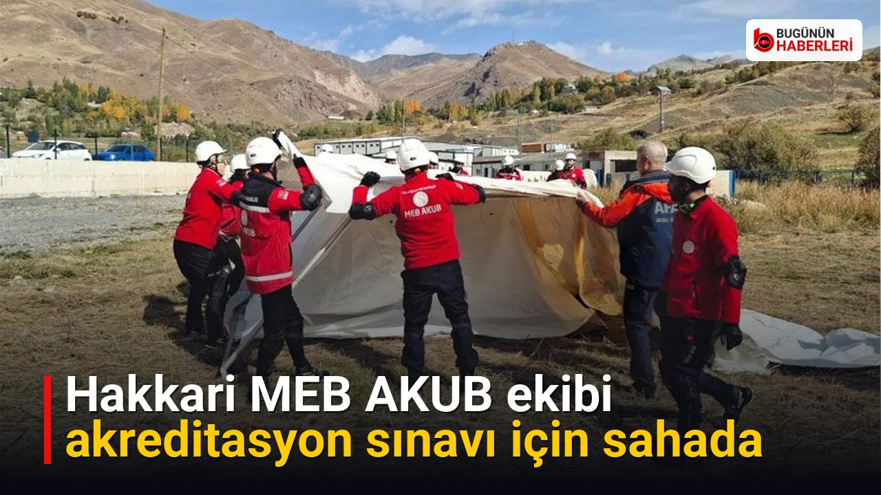 Hakkari MEB AKUB ekibi akreditasyon sınavı için sahada
