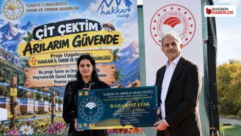 Hakkari’de arıcılara elektrikli tel çit: 262 üreticiye destek