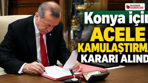 Halkapınar’da doğal gaz yatırımı: Acele kamulaştırma kararı Resmi Gazete’de
