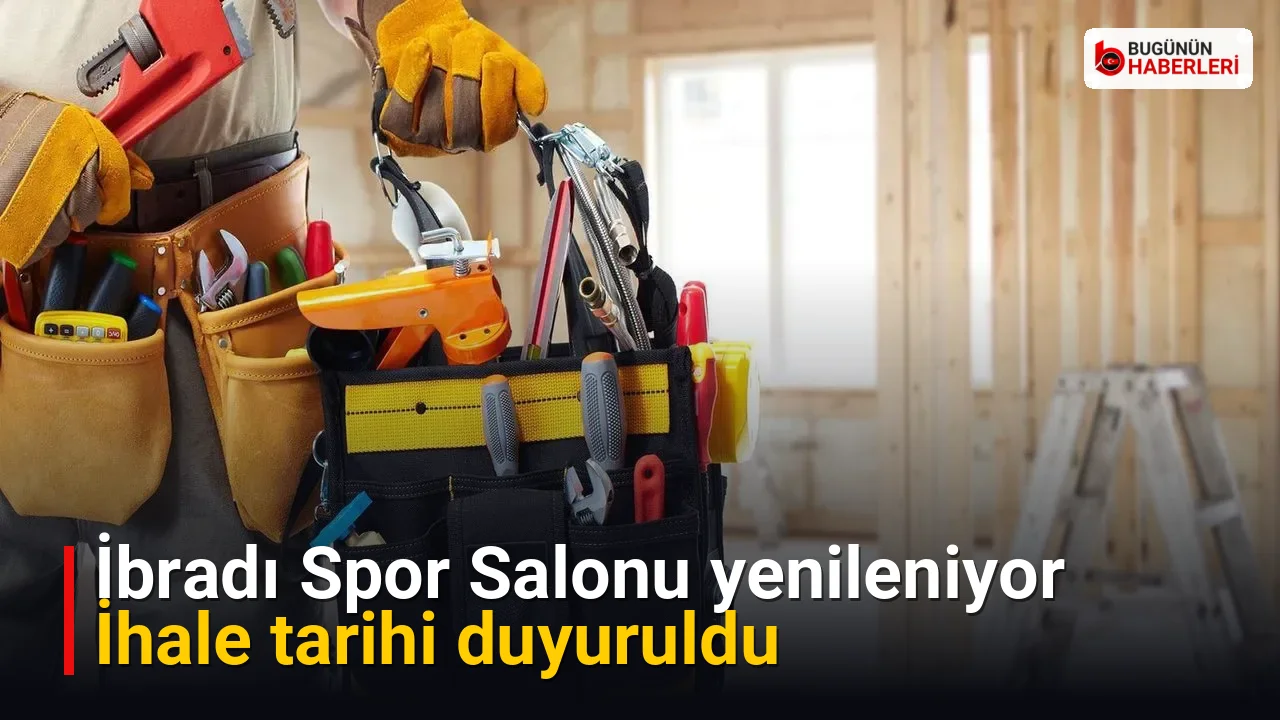 İbradı Spor Salonu yenileniyor: İhale tarihi duyuruldu