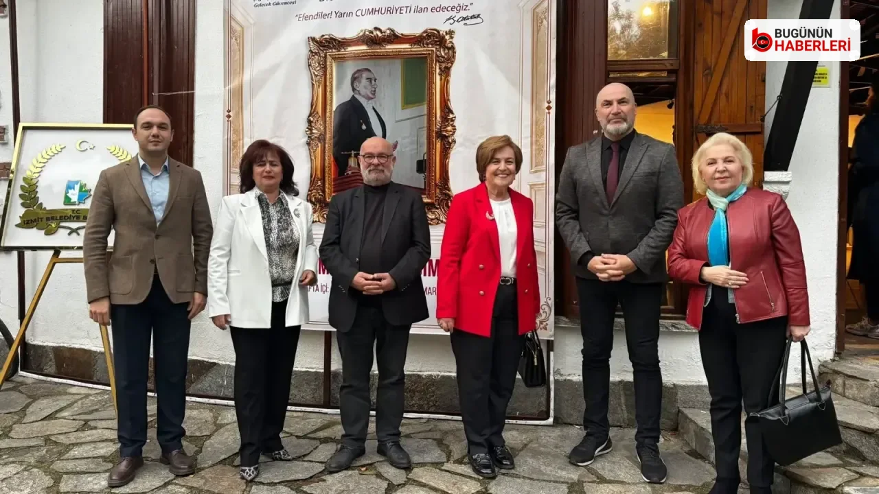 İzmit’te sanat buluşması: Cumhuriyet ve Biz sergisi kapılarını açtı