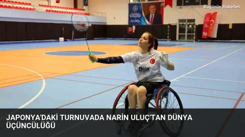 Japonya’daki turnuvada Narin Uluç’tan dünya üçüncülüğü
