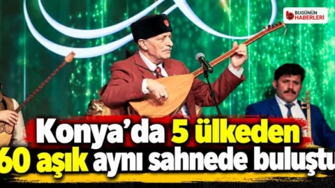 Karatay’da 60 Aşıklar Bayramı: 5 ülkeden 60 halk ozanı sahne aldı