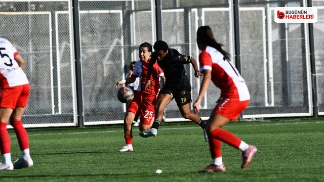 Kayseri Kadın FK sahasında Ünye Kadın FK ile berabere kaldı