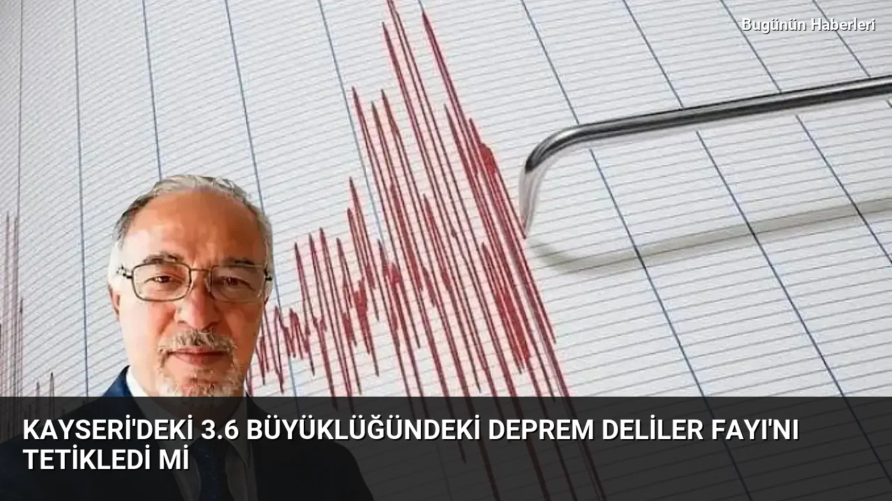 Kayseri’deki 3.6 büyüklüğündeki deprem Deliler Fayı’nı tetikledi mi