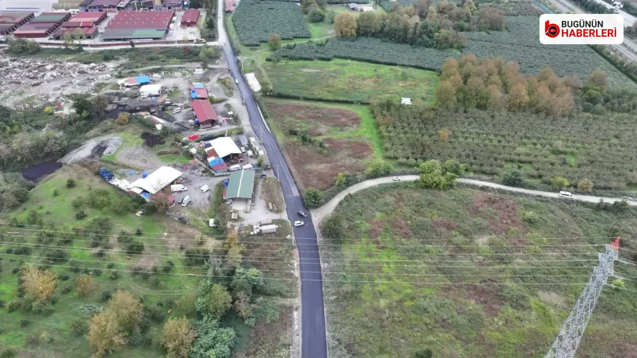 Kocaeli-Sapanca yolunda sel sonrası ulaşım: 2.500 ton sıcak asfalt seriliyor