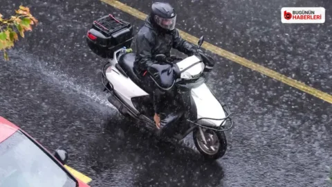 Kocaeli’de şiddetli sağanak uyarısı: Motosikletlilere trafik yasağı