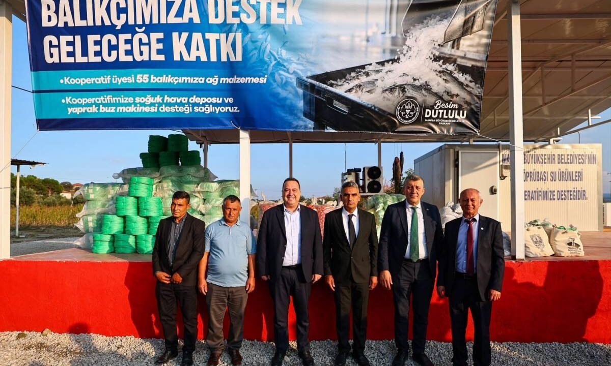 Köprübaşı’nda su ürünleri üreticilerine destek ve seyir terası açılışı