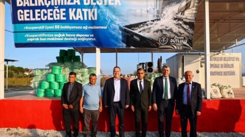 Köprübaşı’nda su ürünleri üreticilerine destek ve seyir terası açılışı