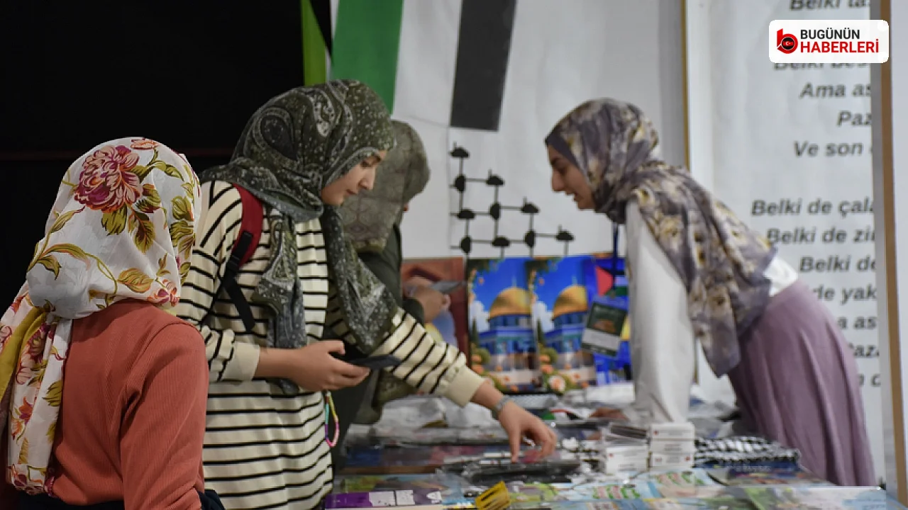 Malatya Kitap Fuarı’nda Filistin yararına stant: Geliri aktarılacak