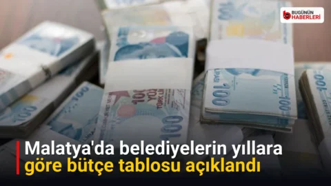 Malatya’da belediyelerin yıllara göre bütçe tablosu açıklandı