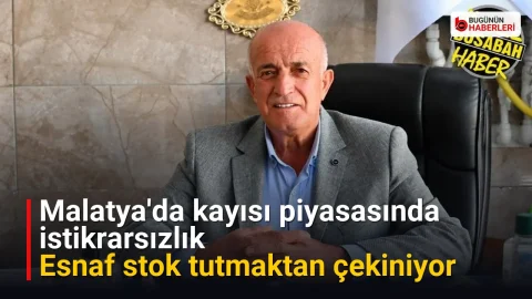 Malatya’da kayısı piyasasında istikrarsızlık: Esnaf stok tutmaktan çekiniyor