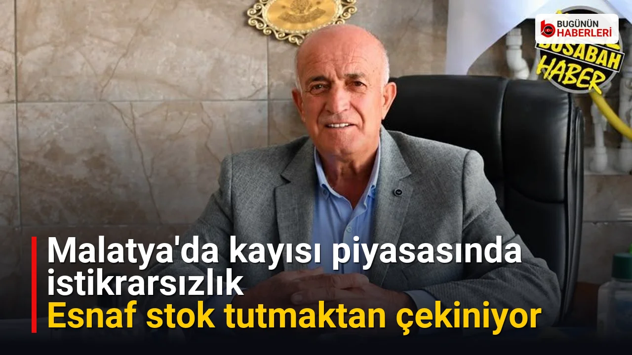 Malatya’da kayısı piyasasında istikrarsızlık: Esnaf stok tutmaktan çekiniyor