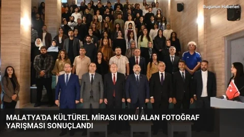 Malatya’da kültürel mirası konu alan fotoğraf yarışması sonuçlandı