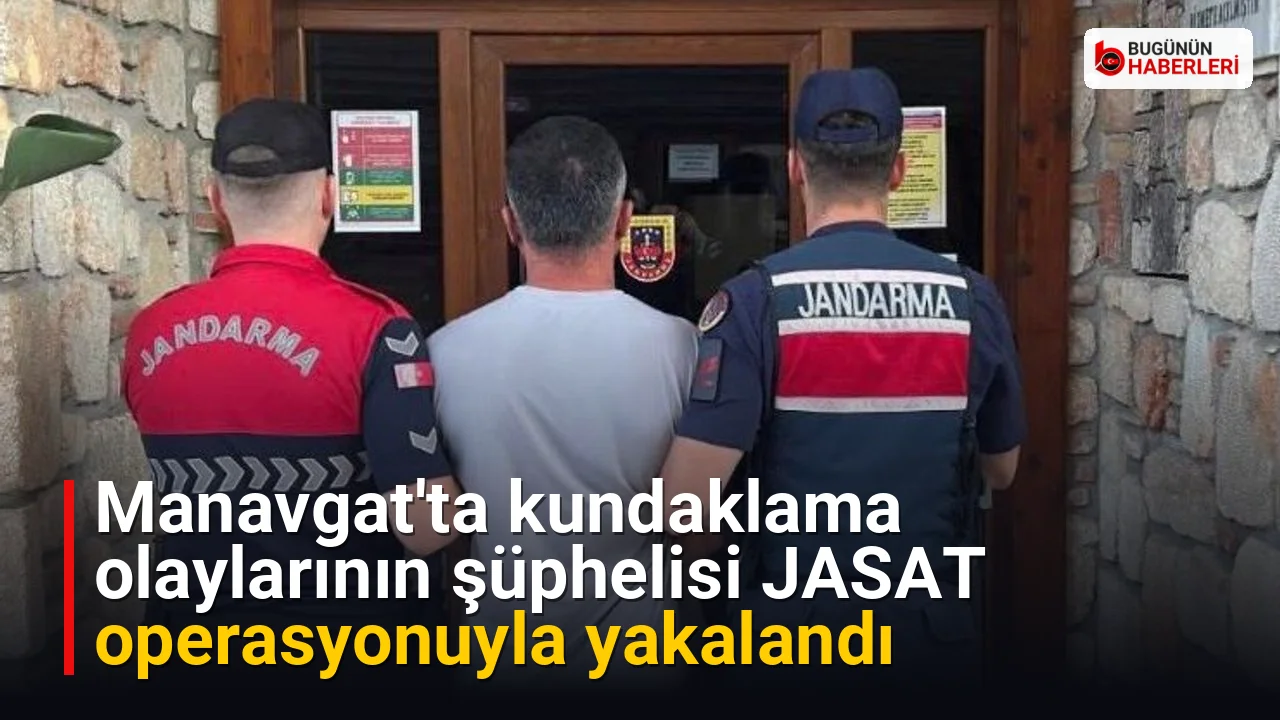 Manavgat’ta kundaklama olaylarının şüphelisi JASAT operasyonuyla yakalandı
