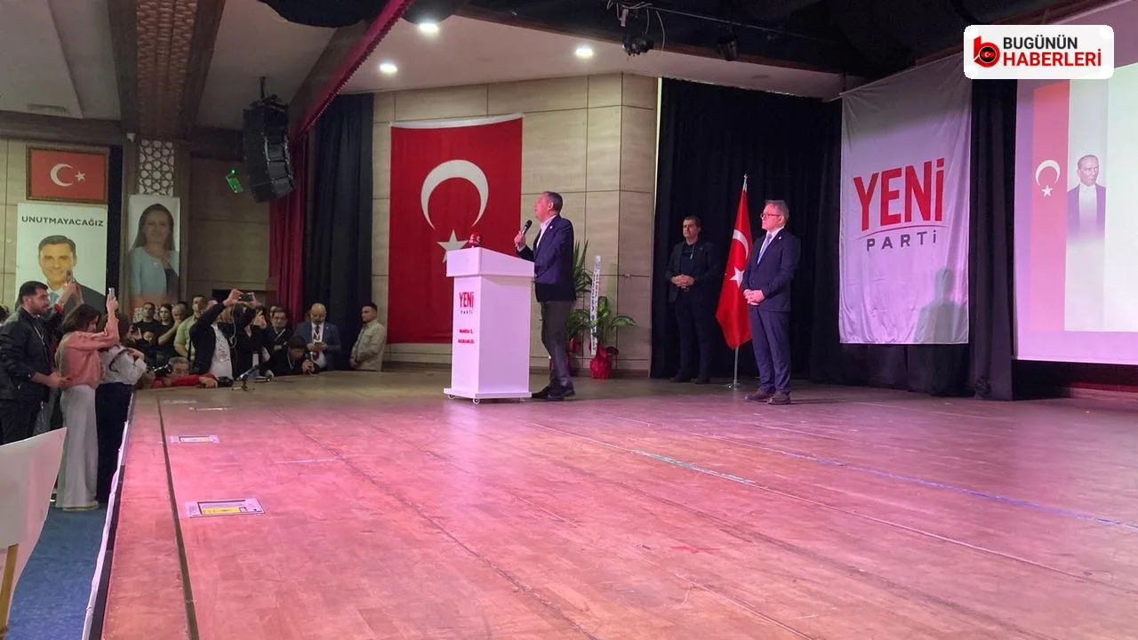 Manisa’da Özgür Özel’den iktidara eleştiri: Adaletsizliğe karşı savaştayız