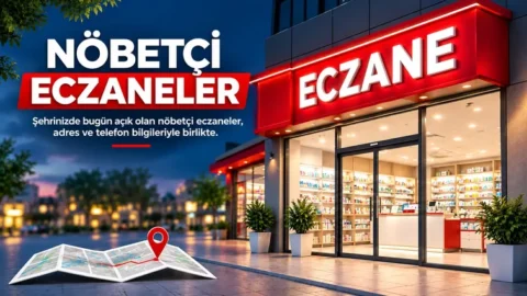 Antalya’da 21 Ekim nöbetçi eczaneler listesi açıklandı
