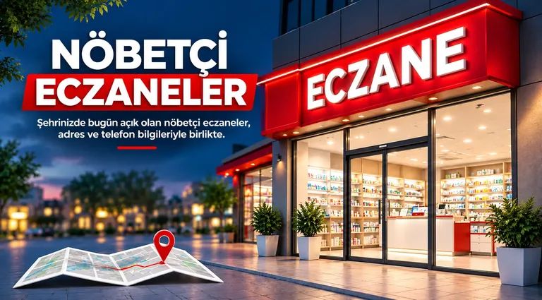 Antalya’da 21 Ekim nöbetçi eczaneler listesi açıklandı