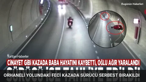 Orhaneli yolundaki feci kazada sürücü serbest bırakıldı
