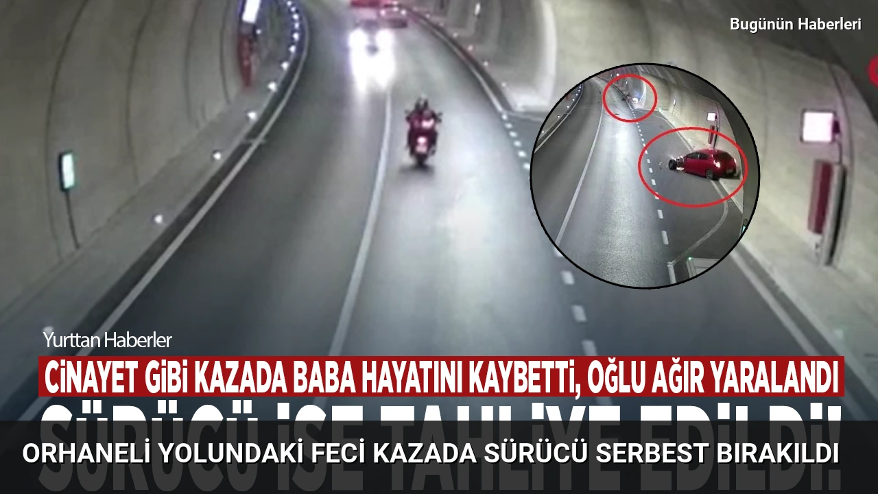 Orhaneli yolundaki feci kazada sürücü serbest bırakıldı