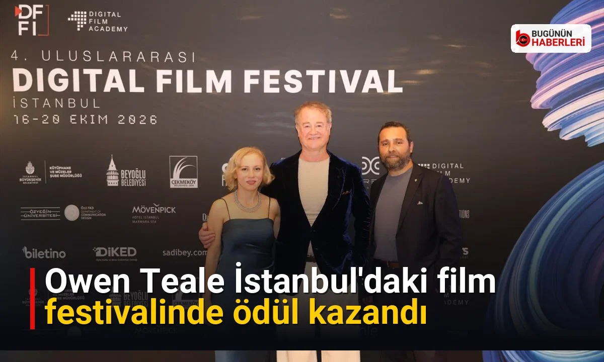 Owen Teale İstanbul’daki film festivalinde ödül kazandı