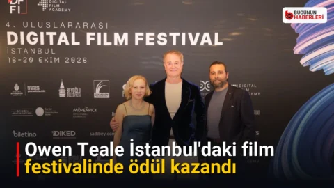 Owen Teale İstanbul’daki film festivalinde ödül kazandı