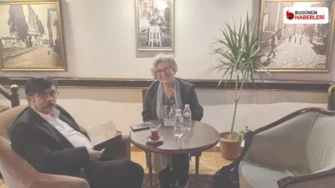 Sakallı Nurettin Paşa’nın torunu Bursa’da ziyaret edildi