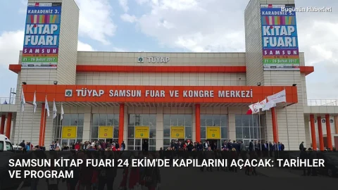 Samsun Kitap Fuarı 24 Ekim’de kapılarını açacak: Tarihler ve program
