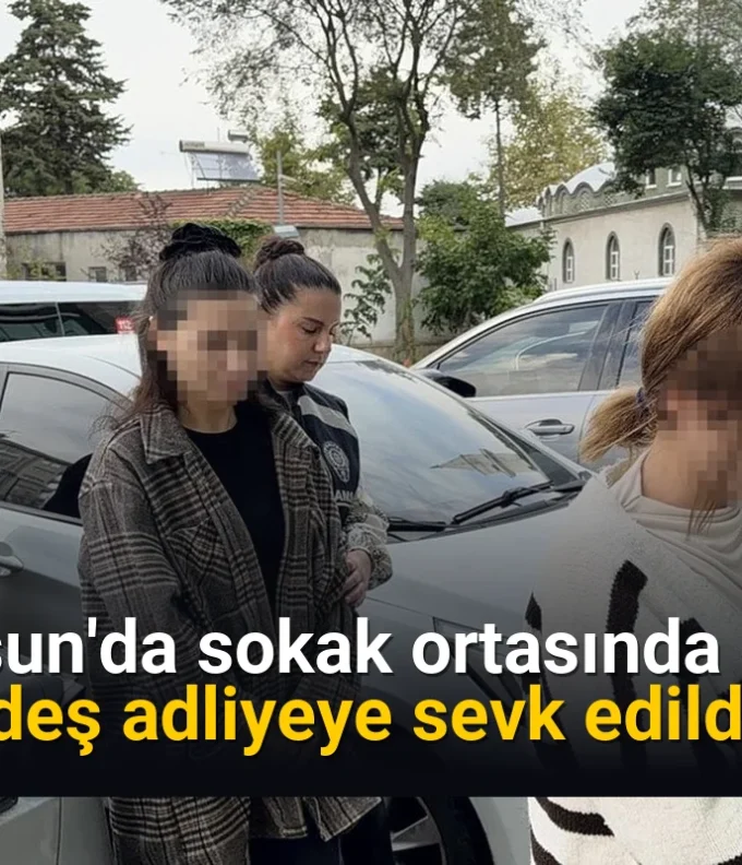 Samsun'da sokak ortasında darp: 3 kardeş adliyeye sevk edildi